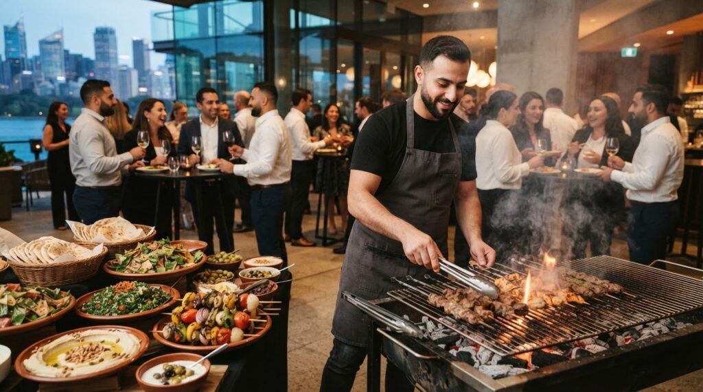 Lebanese BBQ for Corporate Events: A Live Catering Case Study