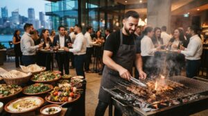 Lebanese BBQ for Corporate Events: A Live Catering Case Study